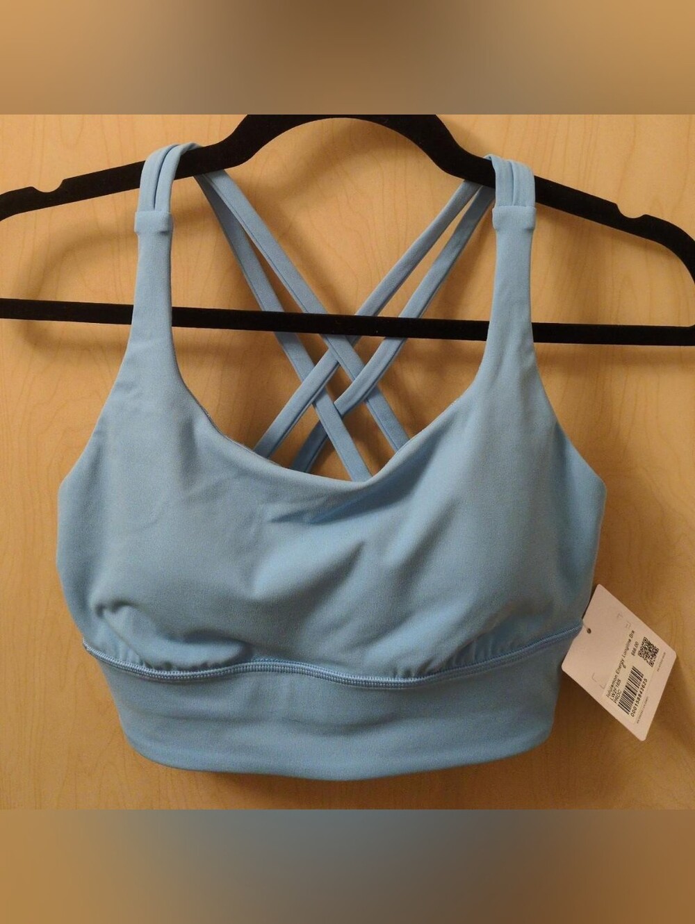 Lululemon Energy Longline Bra – Light Blue – Size 6 – New with Tags